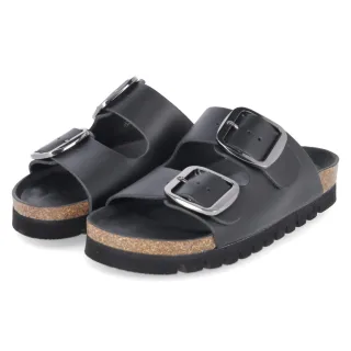 Beliana Pantoletten - Gr. 36 - Schwarz - Glattleder