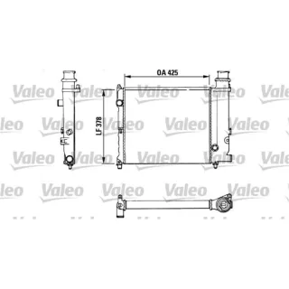 Valeo Motork?hler Citroen Bx 3,2