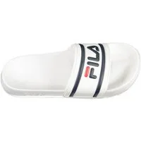 Fila Badeschuh Bequeme Herren Hausschuhe in Weiß mit