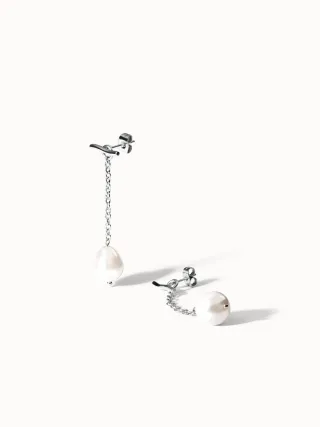 PURELEI Drop Pearl Perlenohrringe