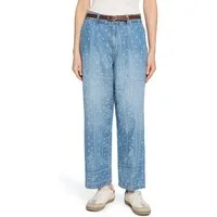 Cartoon Stoffhose Damen mit Gürtel