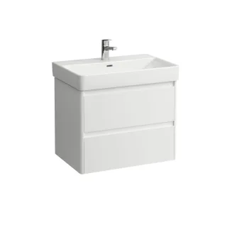 LAUFEN Waschtischunterschrank BASE 2.0 446x669x515 2 Schubl m. Griffmulde f.WT H810967 spezialcolor, H4112921089901