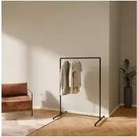 pamo. design Kleiderständer offener Kleiderschrank LAS, freistehender Garderobenständer, (Kleiderstange ohne Bohren), Stummer Diener ohne Bohren, stabil & schnell montierbar