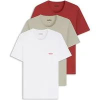 HUGO T-Shirt RN TRIPL (Packung, 3-tlg) mit Rundhalsausschnitt