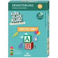 Moses. Verlag Spiel Klick Klack Klug Erweiterungsset Erstes ABC ab 5 Jahren