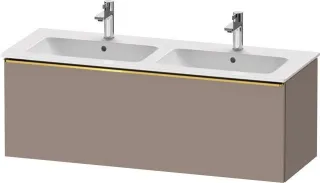 Duravit D-Neo Waschtischunterbau wandhängend Basalt Matt 1280x462x440 mm - DE4265034430000 DE4265034430000