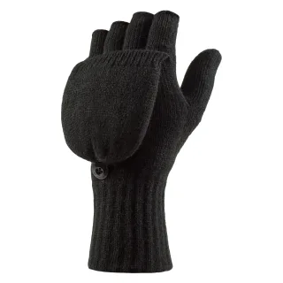 Damen Herren Thermo-Umwandlungs-Handschuhe mit fingerloser Option