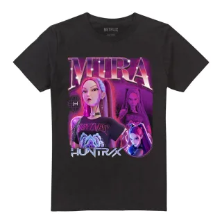 K-Pop Demon Hunters - "Mira" T-Shirt für Herren/Damen Unisex (Schwarz)