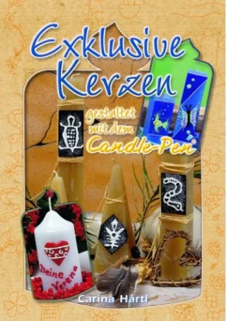 Exklusive Kerzen: Gestaltet mit dem Candle-Pen