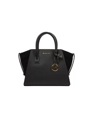 Michael Kors Avril Kleine Handtasche Schwarz