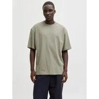 Jack & Jones Oversize-Shirt JJEBRADLEY Oversize T-Shirt mit klassischem Rundhalsausschnitt mit gekämmten Jersey