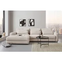 Home affaire Ecksofa Bloomfield, bequem und elegant, Breite 303cm, L-Form, mit Bettfunktion und Bettkasten, Unser Dauertiefpreis