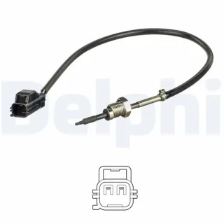 Delphi Abgastemperatursensor Volvo S60 V70 Xc70 Xc90 2,4 TS30224