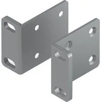 Rack Ear Kit UACC-Rack-Ear-1U, Halterung silber, 1HE