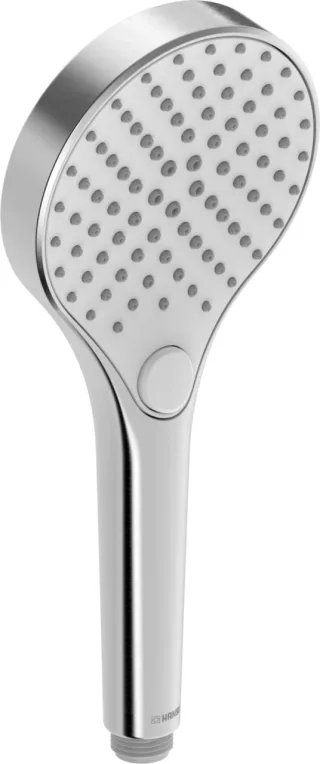 Hansa Handbrause HANSAVIVA 4435 3-strahlig, d 110 mm Stahl gebürstet, 4435030080 4435030080