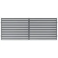 Polbram Gartentor Polbram Doppeltor Lean 120 300 x 120 cm, RAL-Farbe