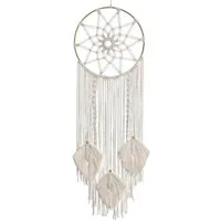 Agger Wanddekoobjekt Makramee Traumfänger Traumfänger gewebter Wandbehang Tapisserie, handgefertigt Traumfänger Boho Tapisserie Home Schlafzimmer