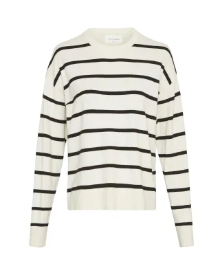 msch copenhagen - MSCHMaura Rachelle Pullover STP v ice black - Gr. - M/L