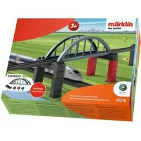 Märklin Modelleisenbahn-Hochbahn Märklin my world - Baustein-Set Hochbahn-Brücke - 72218, Spur H0