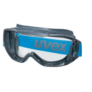 uvex Vollsichtbrille megasonic blau grau/blau/transparent - 9320265