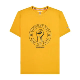 Lambretta - "Northern Soul" T-Shirt für Herren (Gold)