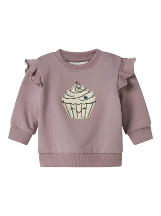 NAME IT - NBFNILDA LS SWEAT BRU - Gr. - 68