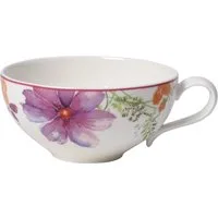 Villeroy & Boch Tasse Mariefleur Tea Teeobertasse 0,24 l, Premium Porcelain