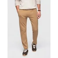 OMBRE Sweatpants Herren Jogginghose Slim Fit Baumwolle Basic Coffee M (kein Set, 1-tlg) weiche Baumwolle, leicht taillierter Schnitt
