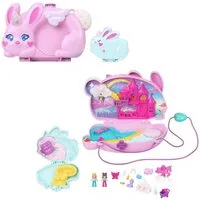 Mattel® Spielwelt Mattel JFT88 - Polly Pocket - 2-in 1 Häschenschatulle, Mini Spielset