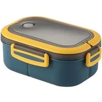 Diwzbyn Lunchbox für Kinder und Erwachsene, Brotdose mit Fächern, 14,5 x 21 x 8 cm