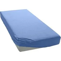 bellana Spannbettlaken bellana exclusiv aus 100% Mako-Baumwolle, 150 g/m², bügelfrei, Mako-Jersey, Gummizug: rundum, (1 Stück), feinste Mako-Baumwolle, Spannbetttuch für Matratzen bis 25cm Höhe