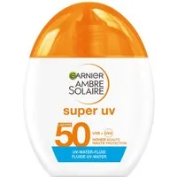 GARNIER Sonnenschutzfluid Garnier Super UV UV-Water-Fluid Invisible LSF 50