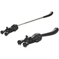 WestCraft Massagebürste Rückenkratzer Curious Cat - effektivster Cat Rückenkratzer & Kratzhand, 1-tlg., Wellness Rücken Kratzhilfe Lange helfende Hand bei Juckreiz