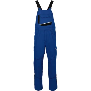 KÜBLER ICONIQ cotton Latzhose kornblumenblau/schwarz 28 - 3140 1301-4699-28