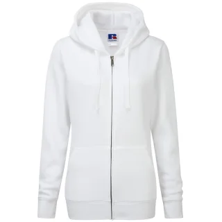 Russell Damen Kapuzenjacke, 3lagig (Weiß)