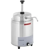 Royal Catering Speisenwärmer Saucenspender mit Warmhaltefunktion Pumpspender Dosierspender 3,3 l
