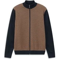 bugatti Strickjacke Regular Fit mit Struktur