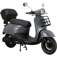 Alpha Motors Motorroller Adria, 50 ccm, 45 km/h, Euro 5, (Set, inkl. Topcase), mit Lenkerschloss