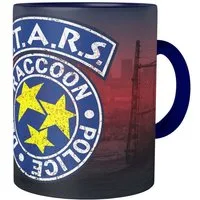Urban Backwoods Tasse Vintage S.T.A.R.S. Logo Kaffeetasse Resident Raccoon City Evil Police, 1-tlg., Keramik, Dept Nerd Horror