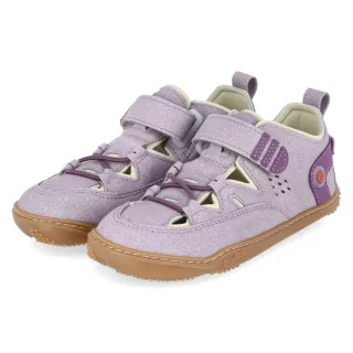 Qnuffs Barfußschuhe LERCHE - Gr. 27 - Lila - Synthetik