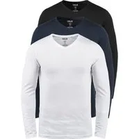 !Solid Langarmshirt SDBasil (3-tlg) 3er Pack Langarmshirts