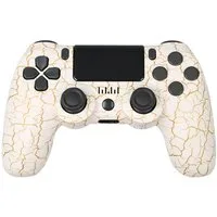 KINSI Wireless Gamepad, Controller, Bluetooth, für PS4 PlayStation 4-Controller (Doppelte Vibration, wiederaufladbare Batterie)