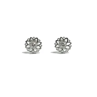 Damen Eiskristall Ohrringe, 925 Sterling Silber mit Zirkonia BIPE063