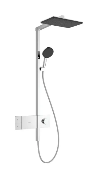 Hansgrohe Showerpipe Raindance Alive Q 210/340 1jet EcoSmart Thermostat chrom, 24581000 24581000