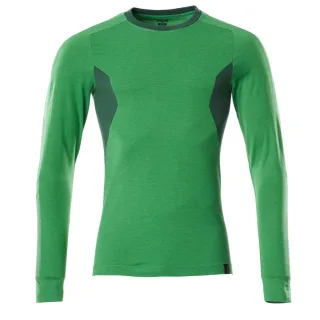 MASCOT Herren Langarmshirt Grasgrün / Grün 3XL - 18381-959-33303-3XLONE