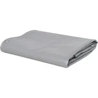 vidaXL Schutzplane Abdeckplane 650 g/m² 4x5 m Grau (1-St)