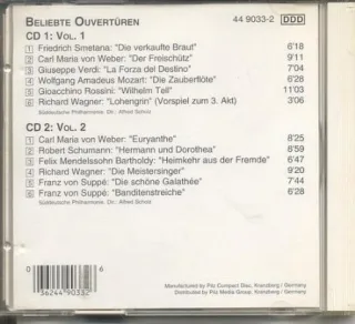 Beliebte Ouvertüren (2 CDs)