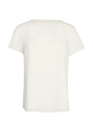 s.Oliver BLACK LABEL - Bluse creme - Gr. - 42