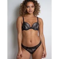 PASSIONATA Tanga OLIVIA Netz-Spitze, feminin, Stickerei, elastisch