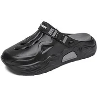 HUSK'SWARE Bequeme Gartenschuhe mit Schnalle Clog (Verstellbarer Fersenriemen mit Schnalle, Vielseitig einsetzbar) Stylisches und sportliches Design Stoßdämpfende Laufsohle